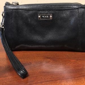 TUMI Black Wristlet